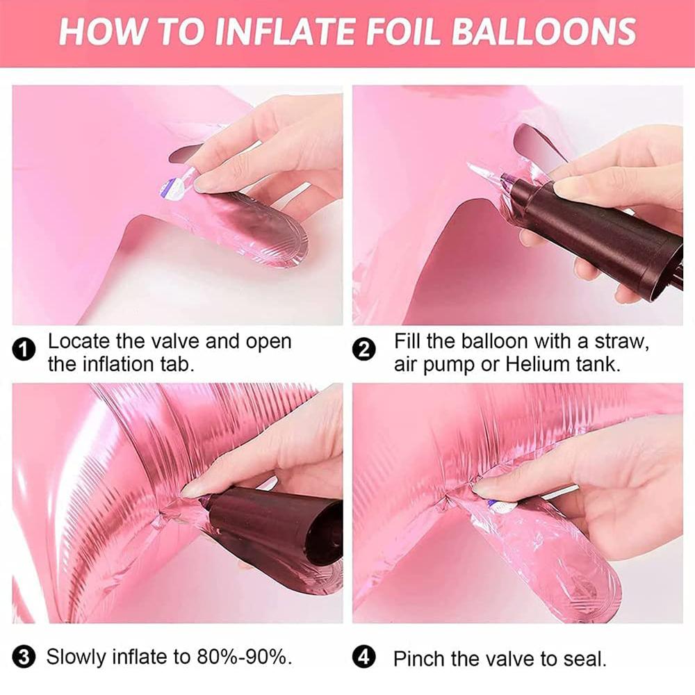 8 st Folieballonger Dekorationer Set för Toy Story Tecknad Temafest Dekoration