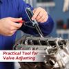 Lock Nut Valve Wrench Jam Nut Valve Adjustment Tool Stainless Steel 10mm Lock Nut Valve Adjustment Tool with 7 1/2in Long Handle