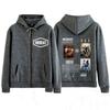 Band Morat Yem World Tour Merch  Print Zipper Hoodie Men Women Fashion Sweatshirts Winter Loose Casual Hip-hop Zip Up Jacket