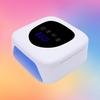 80W Portable Rechargeable UV LED Nail Lamp with Smart Sensor for Quick Drying