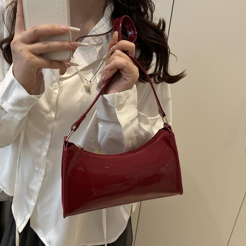 Yogodlns Fashion Large Capactiy Shoulder Bag Vintage Soft Leather Tote Bag Leisure Women's Armpit Hobo Bag Handbag