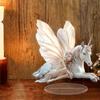 Fairytale, Angels and Unicorns, Acrylic, Office, Study, Desktop, Decoration, Gift