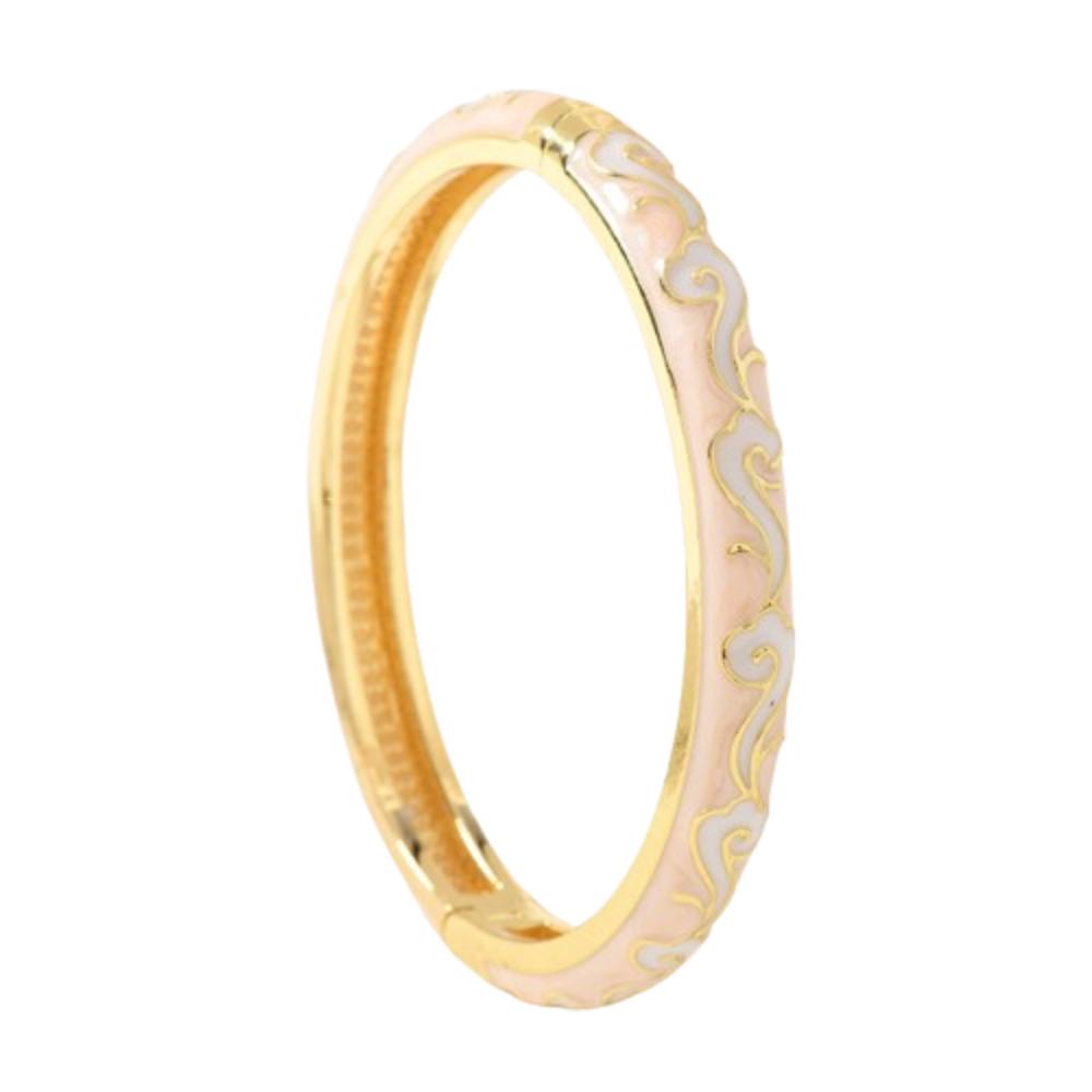 Traditional Vintage Cloisonne Bangle Double Bangle Women's Hand Bracelet  Girls