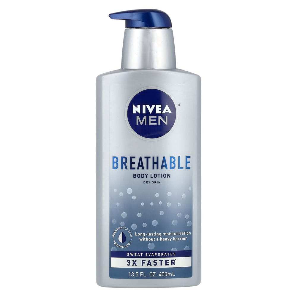 

Nivea Men s Breathable Body Lotion, 400ml (13.5 fl oz)