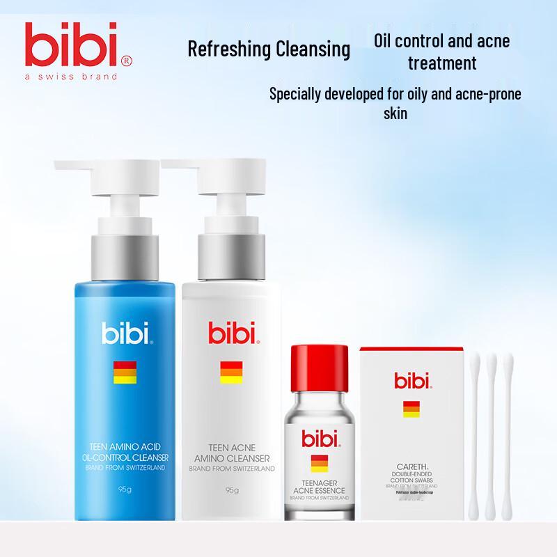 

Bibi Подростковый салициловый очищающий гель для лица от акне