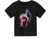 Watercolor Gymnastics Girl Printed New Children's Summer Fashion Polyester Comfortable Short Sleeve Top T-shirt