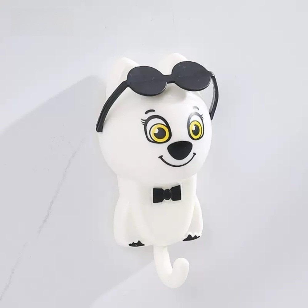Self Adhesive Dog Key Holder No Drill Adhesive Coat Hook for Hanging Hat/ Key/ Towel/ Scarf