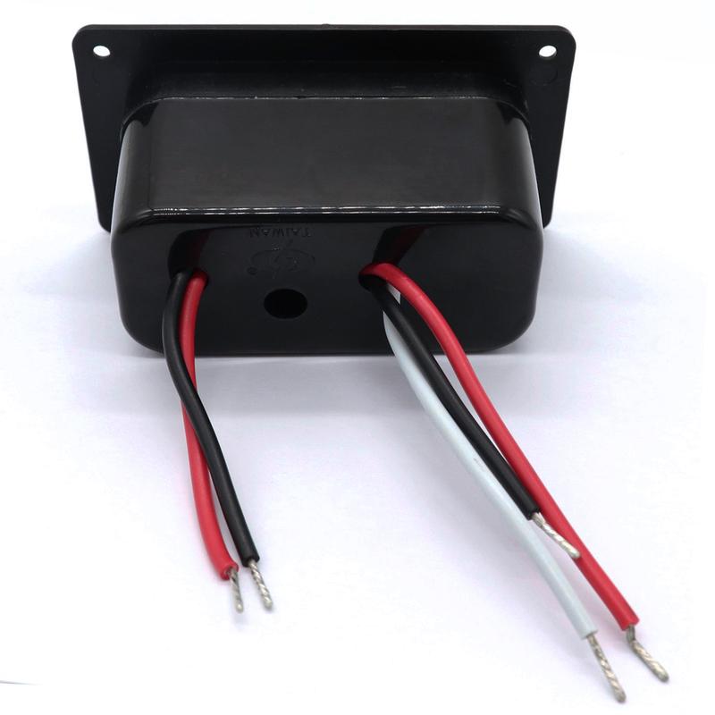12V Bilge Pump Control Switch Panel 3 Way Manual/Off/Auto with LED Indicator 5A Fuse for Yacht Camper Truck Marine Boat