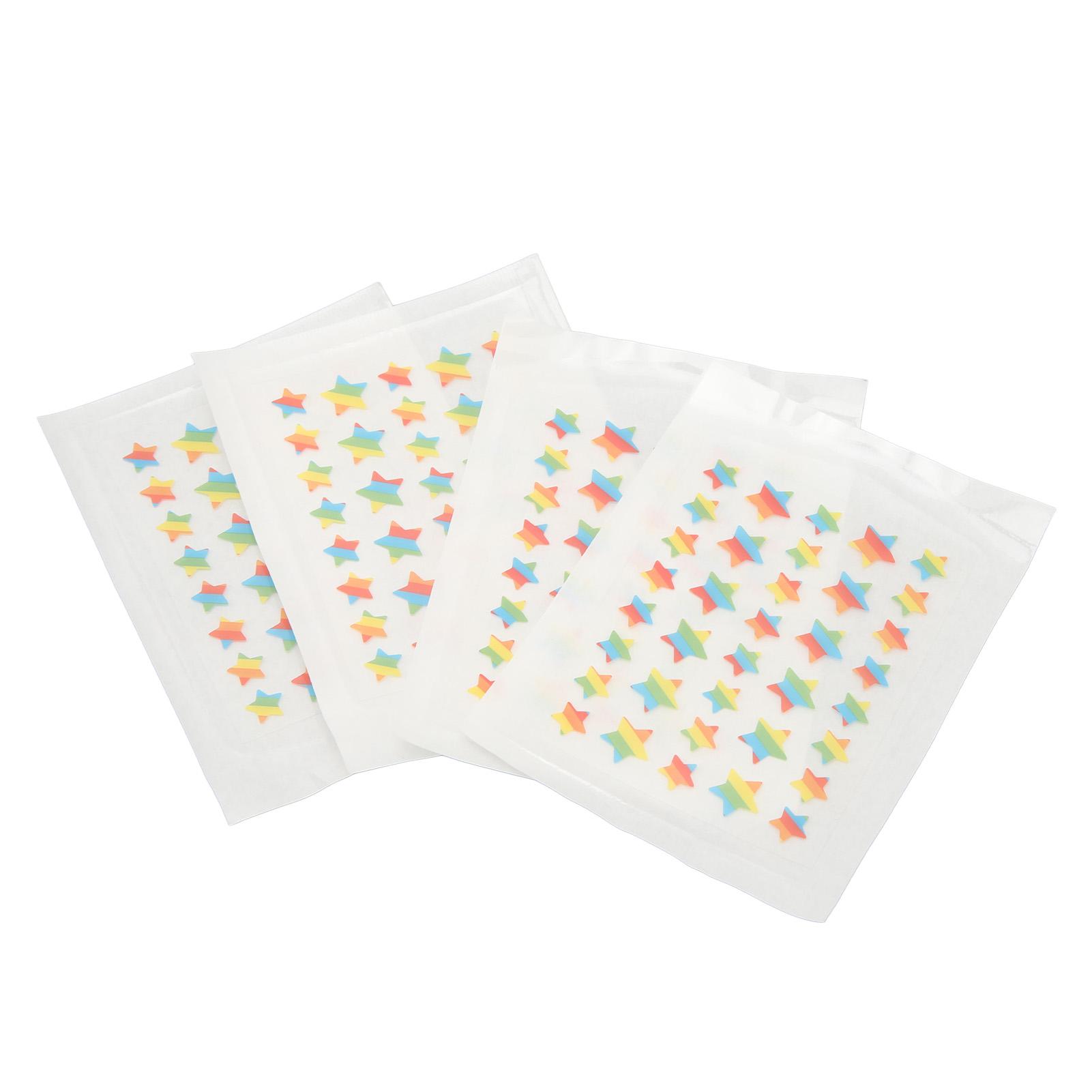 

4 листа гидроколлоидного пластыря от прыщей водонепроницаемый мультяшный звездный пластырь портативный пятна прыщи