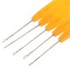 Convenient 5-Piece Pulling Hook Needle Set for Micro Ring Hair Extensions
