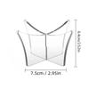 Acrylic Ball Holder Basketball Display Stand Football Volleyball Soccer Display Stand Triangle Rack Sports Ball Storage Bracket