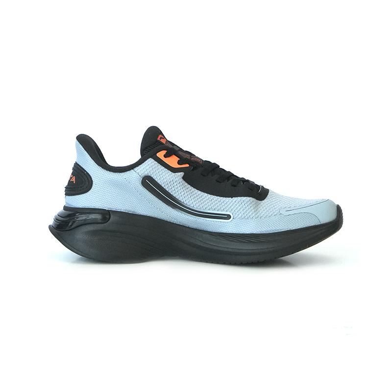 Anta City Upgraded Mesh Comfortable Shock Absorption Non-Slip Wear-Resistant Low-Top Running Shoes Men sneaker Blue Gray Black 112425566S-1