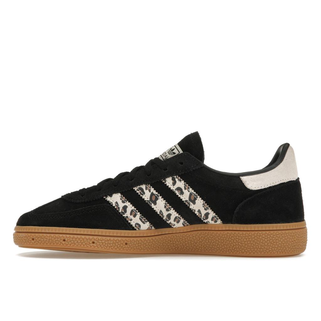 Adidas Handball Spezial Rayures Léopard Baskets Femme Noir Core-Black Merveille-Blanc JH9092