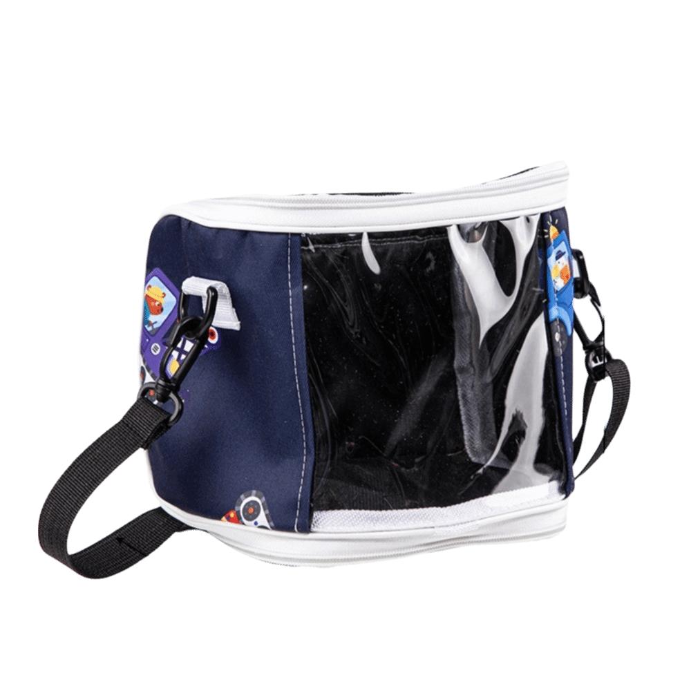 Detachable Portable Pet Bag Large Space Pet Outdoor Bag Cartoon Bird Travel Bag  Small Animal