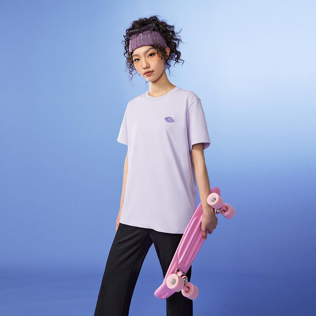 Skechers T Shirt Unisex Orchid Purple L224U044-01X5