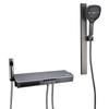 TLXT Gunmetal Grey Thermostatic Shower System