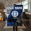 1PC Custom Name SV Darmstadt 98 Patterned Flannel Blanket Suitable For All Seasons for Home Decor Warmth and Comfort Gifts Holiday Present