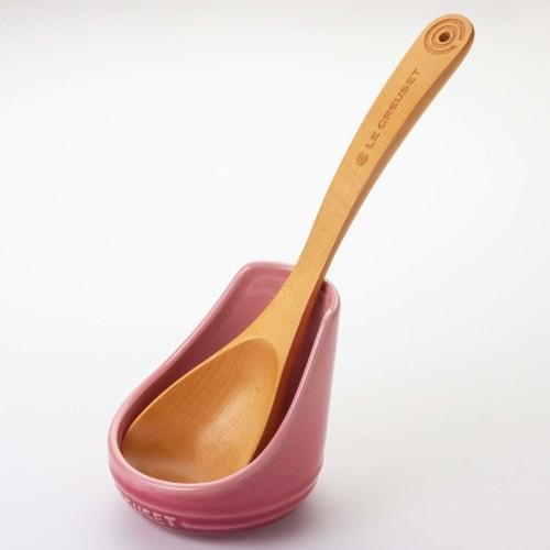 Le Creuset Ladle Stand, Mist Gray, Heat and Cold Resistant [Official Japanese Product]