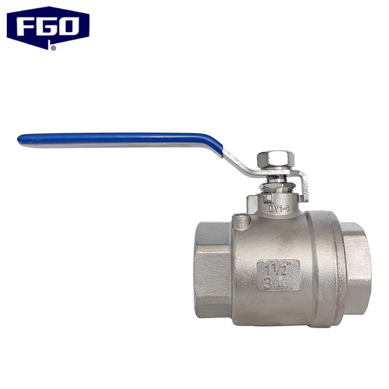 FGO Stainless Steel 316 Two-Piece Ball Valve Q11F-16R