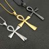 2026 Jewelry Fashion Trend Inlaid Zircon Anka Life Talisman Large Pendant for Men's Jewelry Accessories