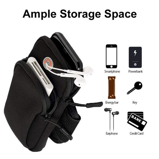 Venkovní jogging Běh Sport Fitness Nastavitelná taška na paži Pouzdro na telefon