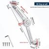 Adjustable Cabinet Door Support Rod with Japanese Oil Column Damping