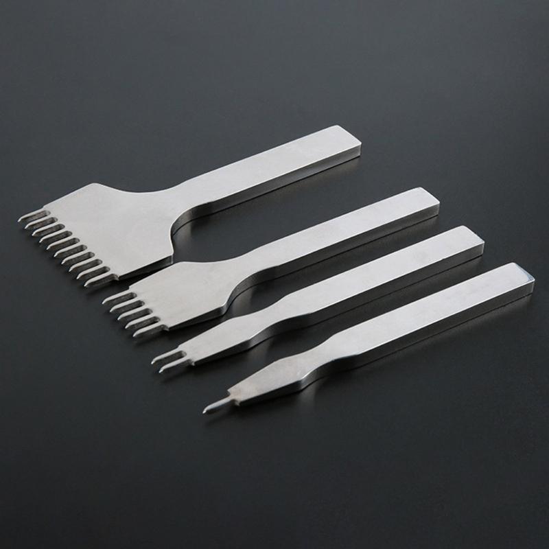 Leather Hole Punch Tool DIY Diamond Lacing Stitching Leather Craft Punch Tool