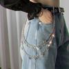 Trendy Unisex Three-Layer Versatile Metal Butterfly Waist Chain