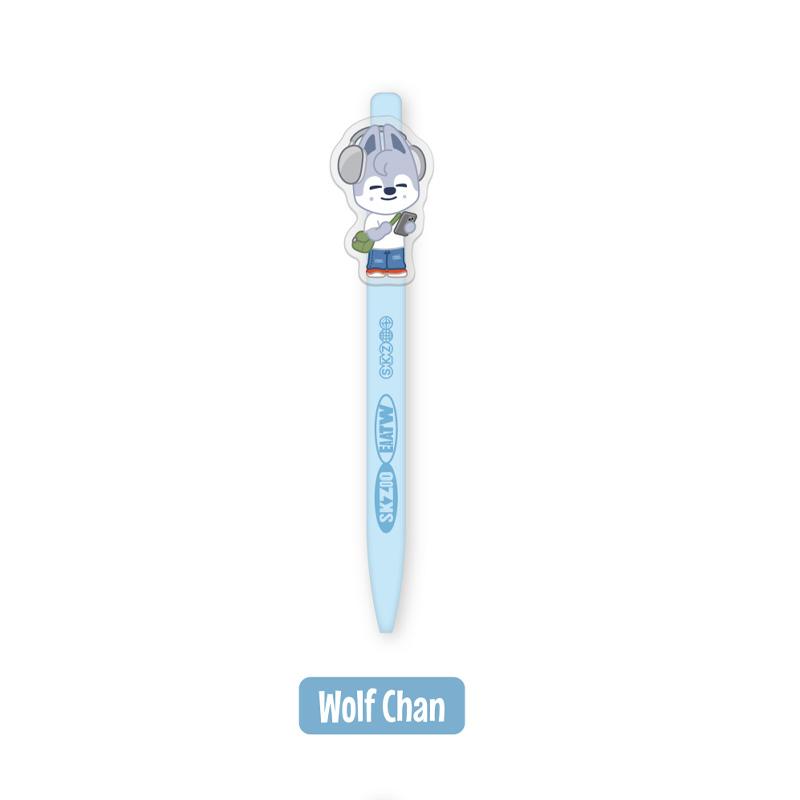 

[ПРЕДЗАКАЗ] Stray Kids – Акриловая гелевая ручка SKZOO SKZOO Везде По всему миру Wolf Chan