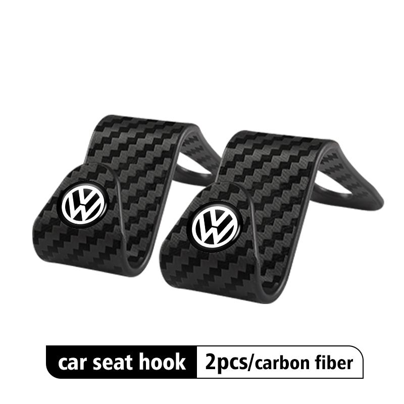 Car Seat Back Hook Double-Headed Rear Storage Auto Accessories For Volkswagen VW Golf 4 5 6 7 Polo Jetta Sagitar Magotan Passat Zj2