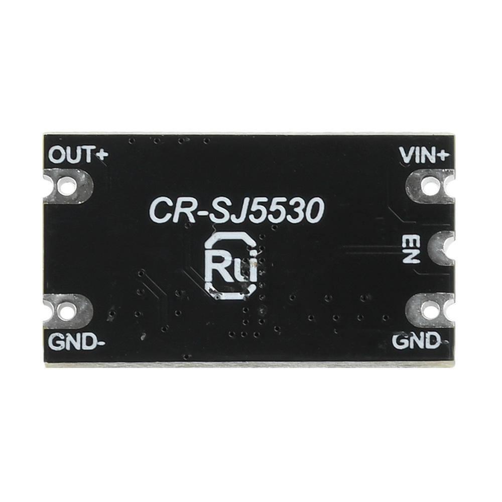 2 Stück DC-DC Aufwärtswandler Modul 1,8-5,5V auf 3,3V/4,2V/5V 3A Einstellbarer Ausgang Geringe Welligkeit Aufwärts Abwärts Konstantspannungsmodul
