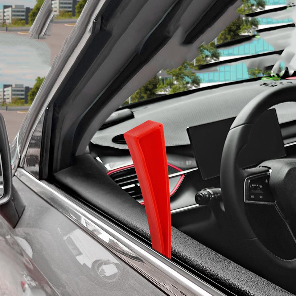 Wheel Arch Extension Tool Dent Repair Tool Red Plastic Removal Screwdriver Installation Positioning Automotive Accessories
