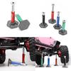 Metal Simulation Jack Stand Tool Car Kits RC Model Metal Made Wheel Hub for Car Toy 1/10 Crawler Car Accessories