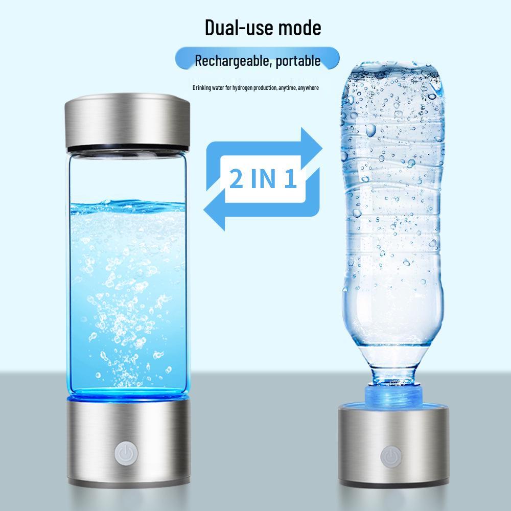 Taza de Agua Rica en Hidrógeno por Electrólisis SPE de Quinta Generación - Taza de Agua Rica en Hidrógeno Inteligente de Alta Concentración