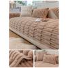 Cream Style Sofa Cushion Autumn and Winter Thickening Plush Cushion Winter Non-Slip Thickened Sofa Cover Cloth
