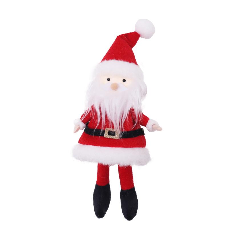 

Санта Эльфы Рождественские Украшения Принадлежности Тканевая Плюшевая Кукла Маленькая Фигурка Подвеска Рождественская Елка Новый Подарок Подвесное Украшение