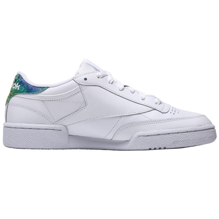 Reebok Club C Rainbow Casual Low-Top Sneakers Unisex sneakers White DV5303