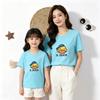DUCK 100% Cotton Short-Sleeve Round Neck T-Shirt—Comfortable, Loose, Summer Essential for Parent-Child Coordination