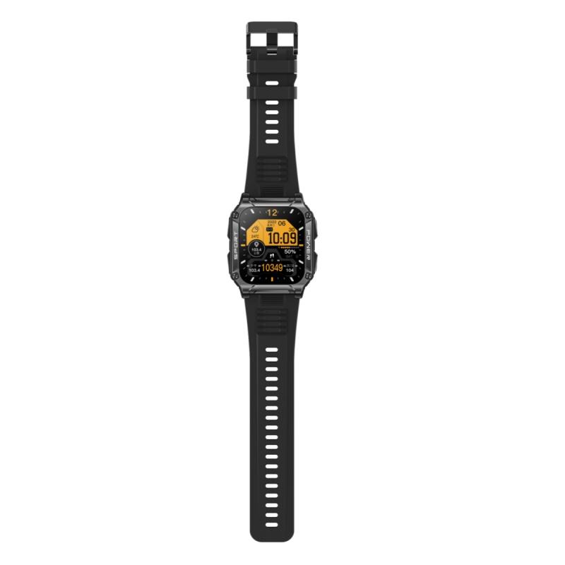 Rainbuvvy NX6 Smart Watch 1.95inch TFT Screen 240x282 BT5.1 Bluetooth Call IP68 Waterproof 400mAh Big Battery Android Sports Watch