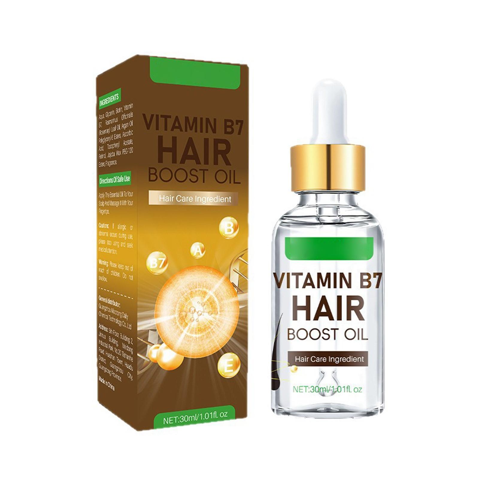 

V B7 Укрепляющее масло для ухода за волосами 30 мл Увлажняющее масло-сыворотка для блеска волос Улучшает пушистость сыворотки One Size