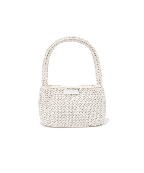 White Project Hand Made Shoulder Bag_Cream