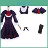 Magical Girl Madoka Magica Homura Akemi Cosplay Costume Dress Accessories Headband Socks)