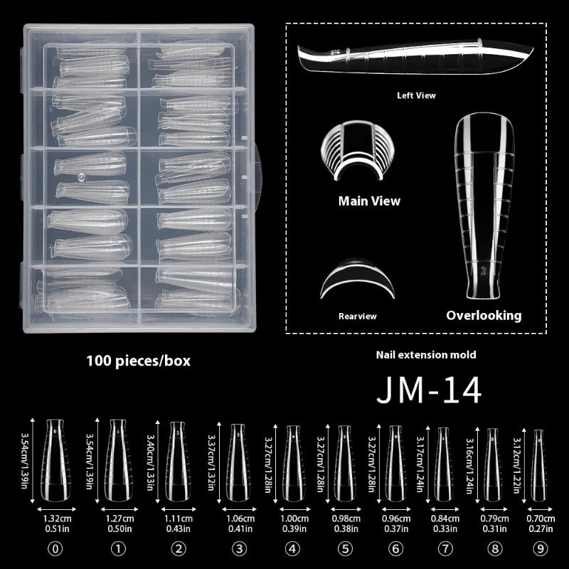 

100/120 шт./коробка Полное покрытие Скульптурные типсы для ногтей Накладные ногти для наращивания Быстросоздающая форма Ложные типсы для инструмента для маникюра