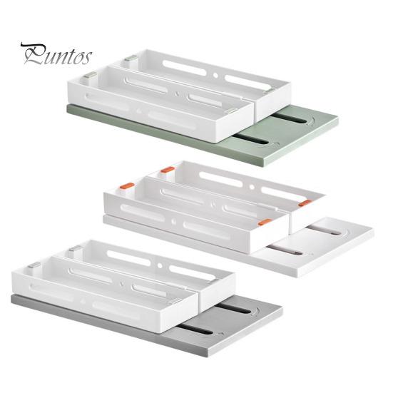 Storage Rack Strong Load-Bearing Expandable Design Large Capacity Easy Installation Multifunctional Pull-Out Cabinet Drawer Storage Shelf
