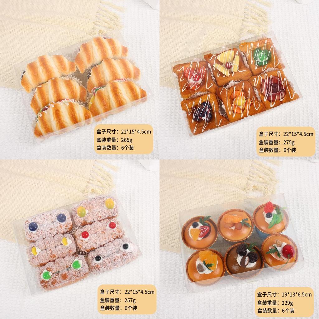 French Cream Cake Miniature Toy With Magnet For Home Decor And Collection