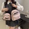 Schoolbag Fashion Super Fire Small Backpack 1011 Summer New Backpack Female Korean Version Trendy Fashion Student Class Versatile Bag