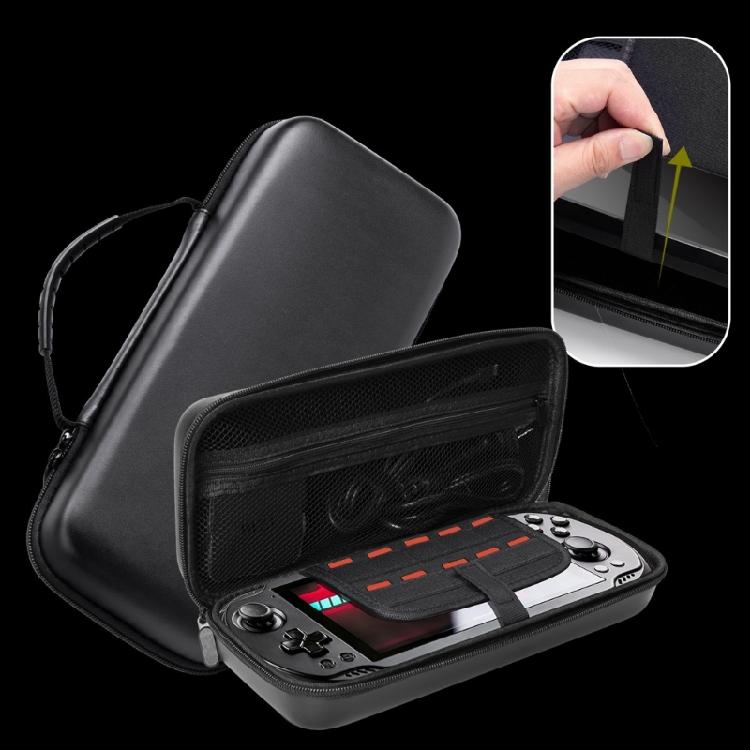 Gaming Gear Protective Pouch Water Resistant EVA Carrying Case With Ergonomic Handle For Odin 2 Portable Gaming Consoles