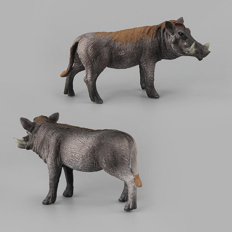 Simulation Animal Toys Wild Animals Wild Boar Boar Static Animal Boutique Model Ornament Doll Toy