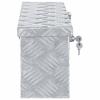 Vidaxl Aluminiowa Skrzynia, 48,5 X 14 X 20 Cm, Srebrna