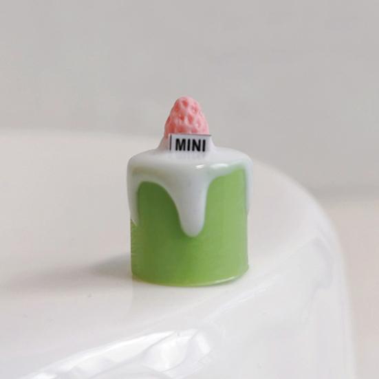 Mini Dessert Model 1:12 Scale Miniature Cake Handmade Resin Food Accessories for Doll Mansion Decoration Kids Pretend Play
